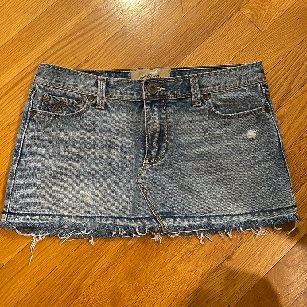 Hollister Jean Mini Skirt
